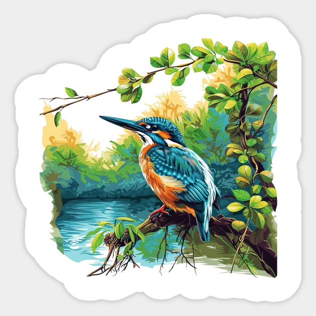 Kingfisher Sticker by zooleisurelife